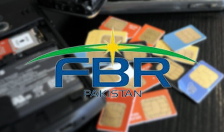 FBR Blocks 506,000 Mobile SIMs of Non-Filers