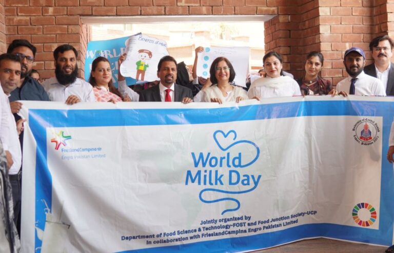 FCEPL collaborates with University of Central Punjab for World Milk Day 2024