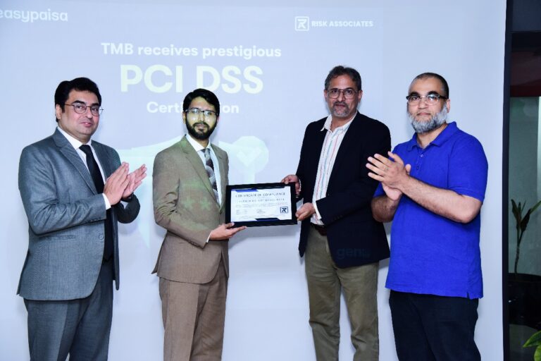 Telenor Microfinance Bank Awarded PCI DSS Certification, for excellence in Cardholder Data Security