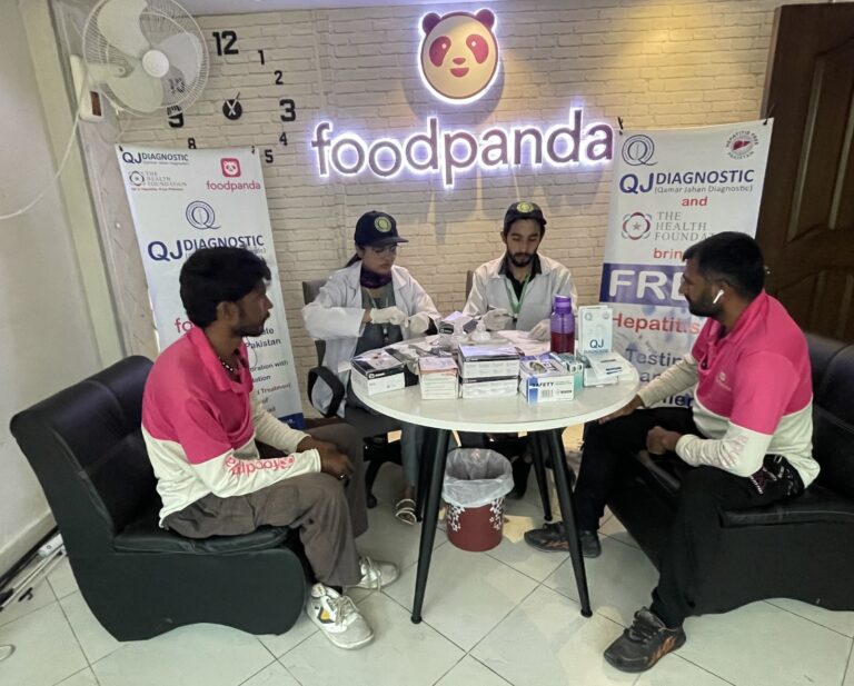 foodpanda partners with QJ Diagnostic to set up free medical camps for delivery riders